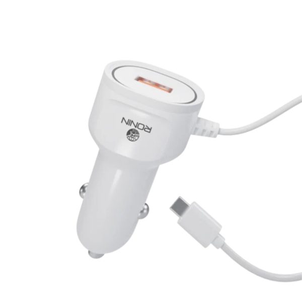 Compact and efficient car charger Type-C R545 for USB-C device