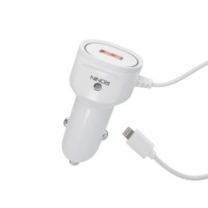 Compact and high-speed car charger iPhone R545 for rapid and safe charging of iPhones